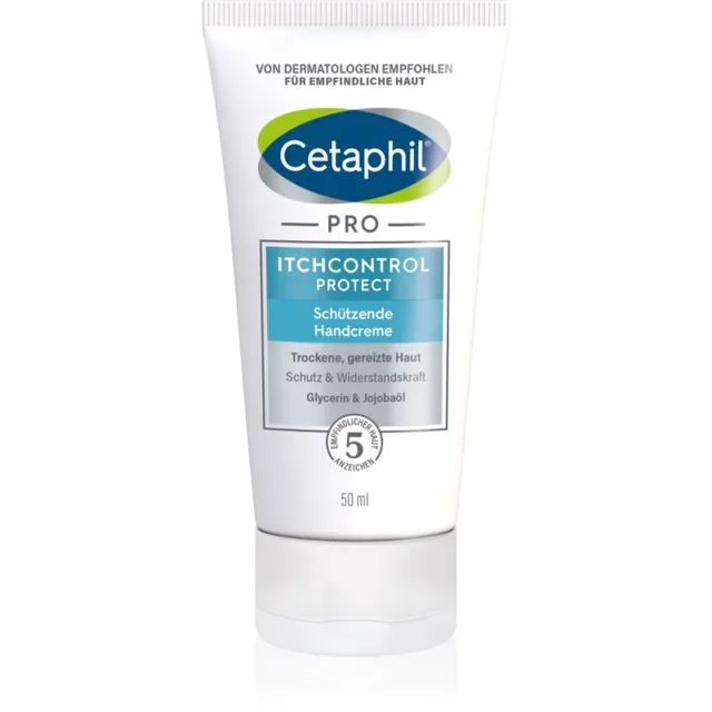 Cetaphil PRO ItchControl Protect Kaitsev kätekreem kuivale nahale 50 ml