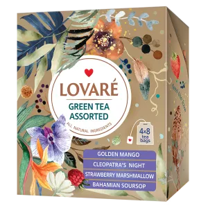 Lovare Rohelise tee assortii 32*1.5g