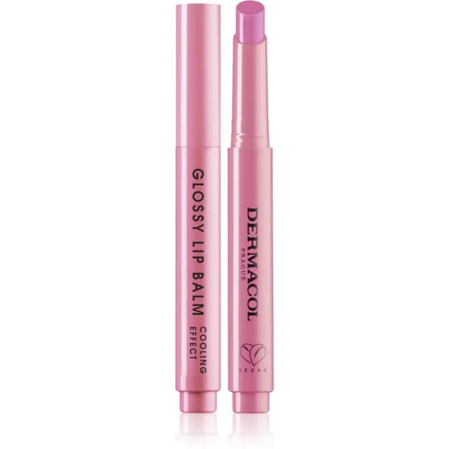 Dermacol Beauty Stick Glossy Lip Balm Toitev huuleläige jahutava toimega lõhnatooted 06 Blackberry 2.2 g