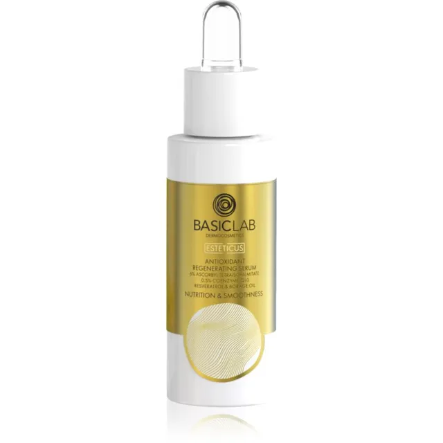 BasicLab Dermocosmetics Esteticus Antioksüdantne näo õliseerum 6% Vitamin C 30 ml
