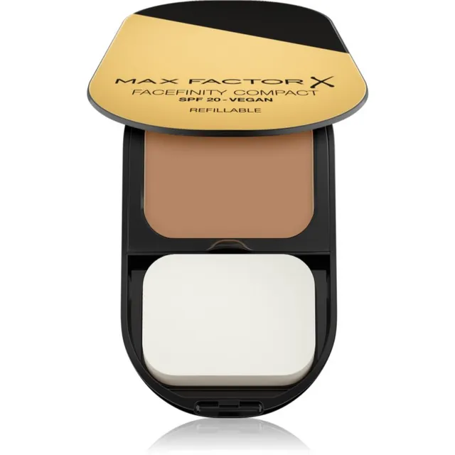 Max Factor Facefinity Refillable Matistav kompaktjumestuskreem SPF 20 varjund 008 Toffee 10 g