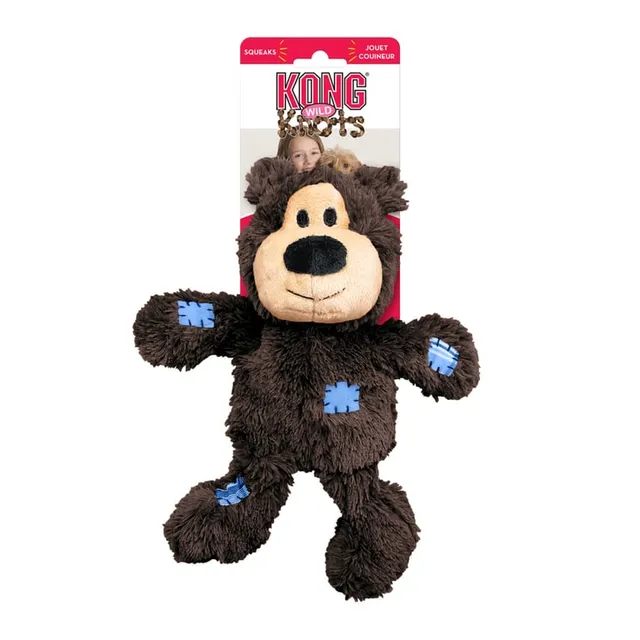 KONG Wild Knots Bear koera mänguasi, M/L