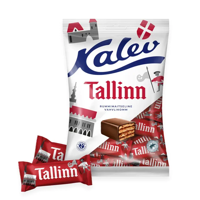 Kalev Tallinn rummimaitseline vahvlikompvek 150g
