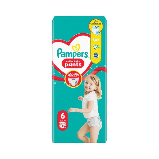 Püksmähkmed Giant Pack S6, PAMPERS, 50 tk