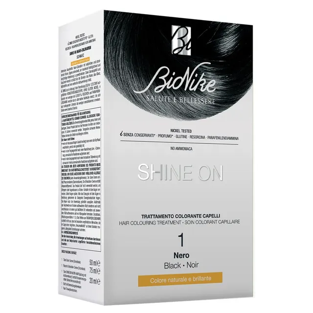 BIONIKE Shine On Hair Colouring Treatment No.1 Black
