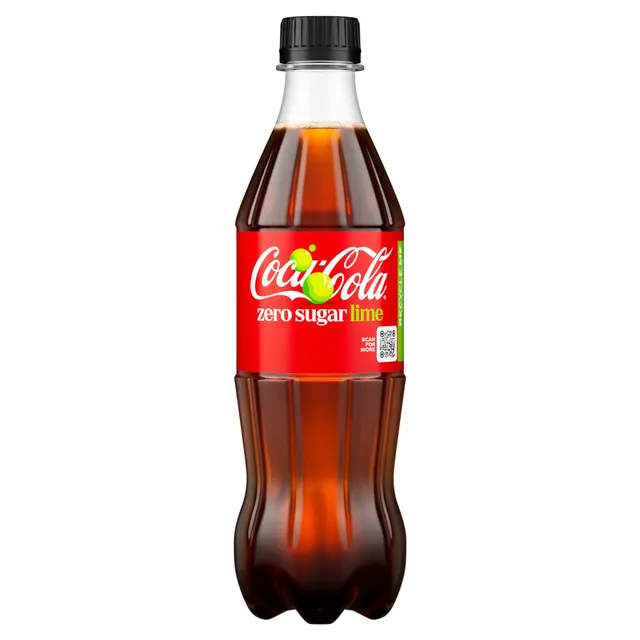 Karastusjook Coca-Cola Lime Zero, COCA-COLA ZERO, 500 ml