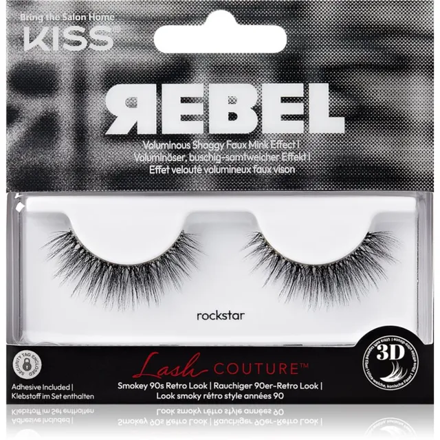 KISS Rebel Kunstripsmed Rockstar 1 paar