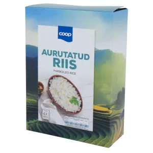 Coop Aurutatud riis 4*125g
