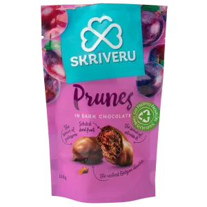 Skriveru Ploomid tumedas shokolaadis110g