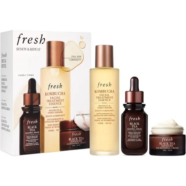 fresh Renew & Repeat komplekt näonaha hooldamiseks