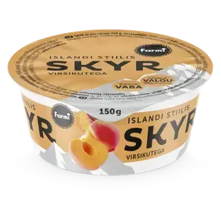 Farmi Virsikutega skyr, 150 g