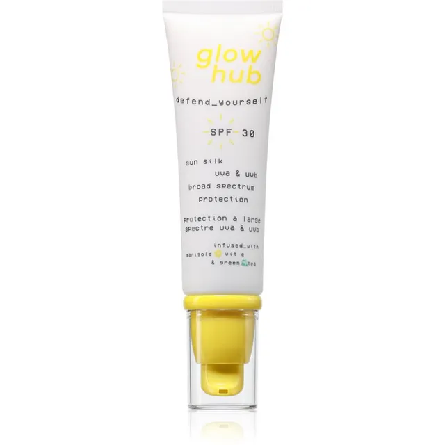 Glow Hub Sun Silk Päevituskreem näole SPF 30 50 ml