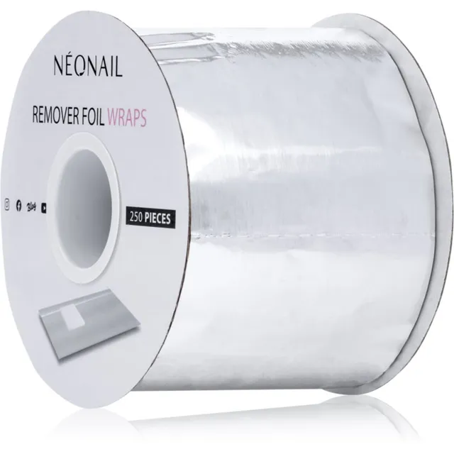 NEONAIL Remover Foil Wraps Geelküünelaki eemaldaja 250 tk