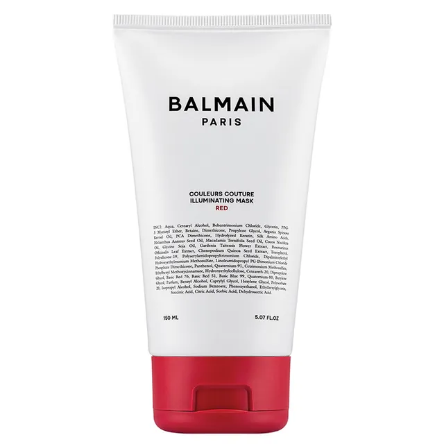 BALMAIN Hair Couleurs Couture Illuminating Mask Red 150ml