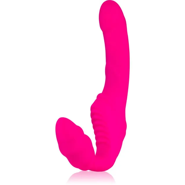 You2Toys Vibrating Strapless Strap-on kliitori stimulaatoriga vibraator 21,8 cm