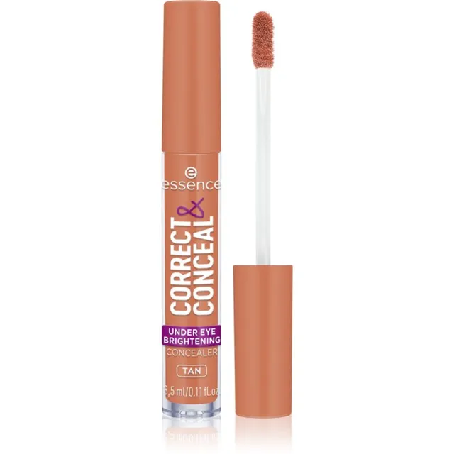 essence CORRECT & CONCEAL Valgustpeegeldav peitekreem silmaaluste rõngaste hoolduseks varjund 30 Tan 3 ml