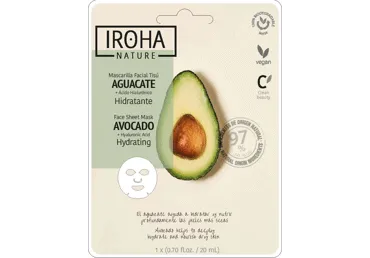 Näomask IROHA Hydrating Avocado