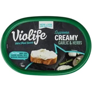 Violife taimne kreemine võileivamääre küüslaugu ja ürtidega, 150 g