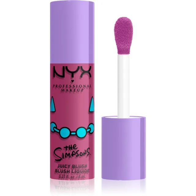 NYX Professional Makeup The Simpsons Fat Cheeks Vedel põsepuna varjund Lavendar Sass 8 ml
