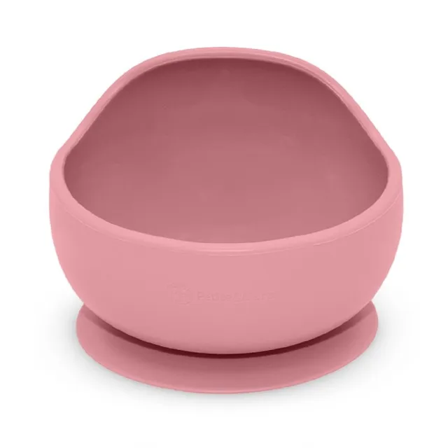 Petite&Mars Take&Match Silicone Bowl kauss iminapaga Dusty Rose 6 m+ 360 ml