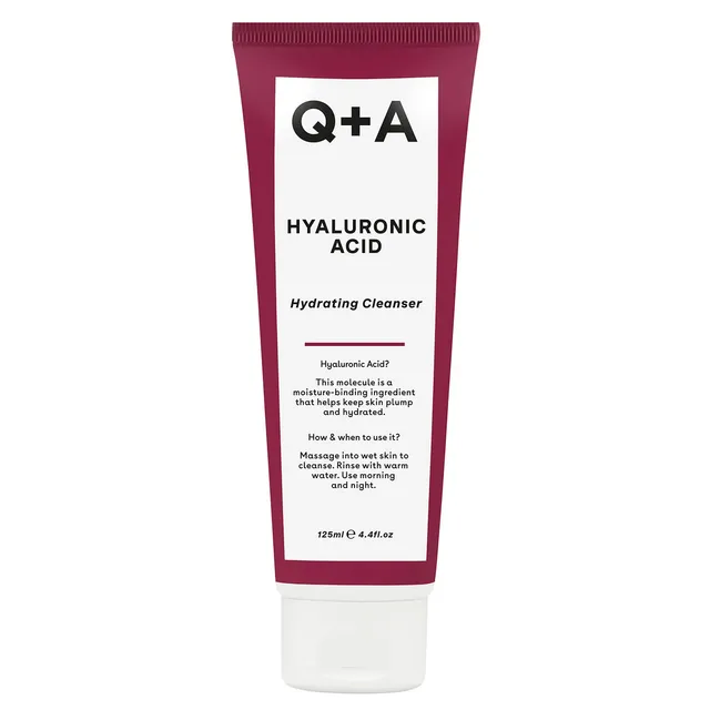 Q+A Hyaluronic Acid Hydrating Cleanser 125ml