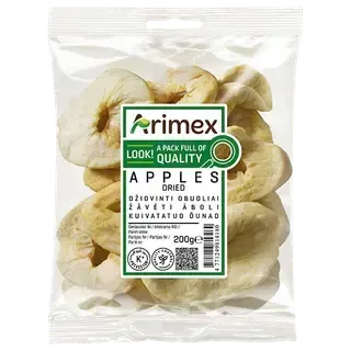 Kuivatatud õunarõngad, ARIMEX, 200 g