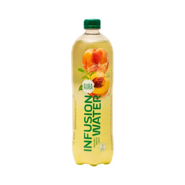 Virsikumahla-rohelise tee ekstraktiga jook, AURA INFUSION, 1 L