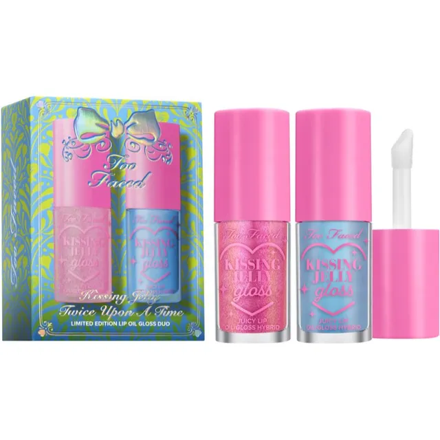Too Faced Holiday Kissing Jelly Twice Upon A Time Kinkekomplekt huultele