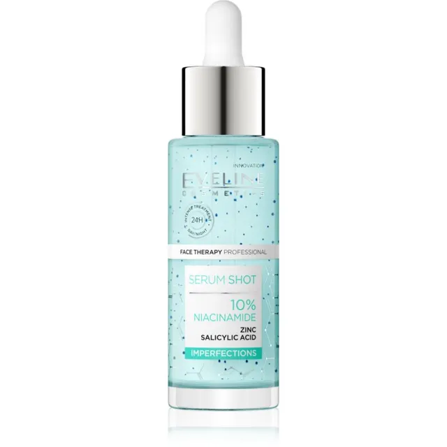 Eveline Cosmetics Serum Shot 10% Niacinamide Näoseerum rasusele ja probleemsele nahale 30 ml