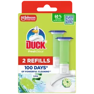 WC-värskendaja Duck Fresh Lime Zest täide 2x36ml