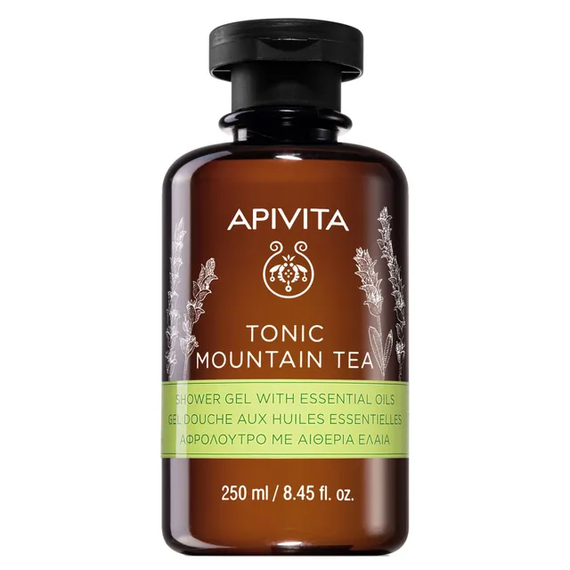 APIVITA Tonic Mountain Tea Shower Gel With Essential Oils 250ml