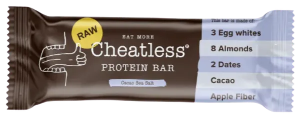 Proteiinibatoon meresoola ja kakaoga