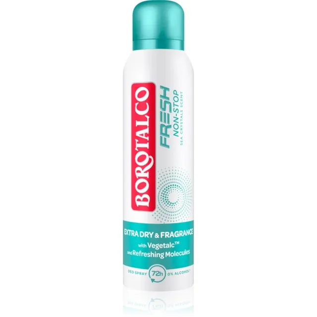 Borotalco Non-Stop Fresh Sea Crystals Pihustatav deodorant 72 tundi 150 ml