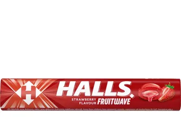 Pastillid Fruitwave strawberry HALLS 45g