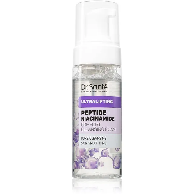 Dr. Santé Ultralifting Peptide + Niacinamide Puhastav vaht küpsele nahale 150 ml