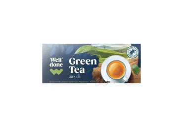 Roheline tee WELL DONE 20x2g
