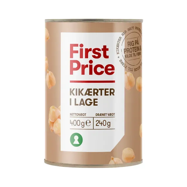 Kikerherned, FIRST PRICE, 240 g