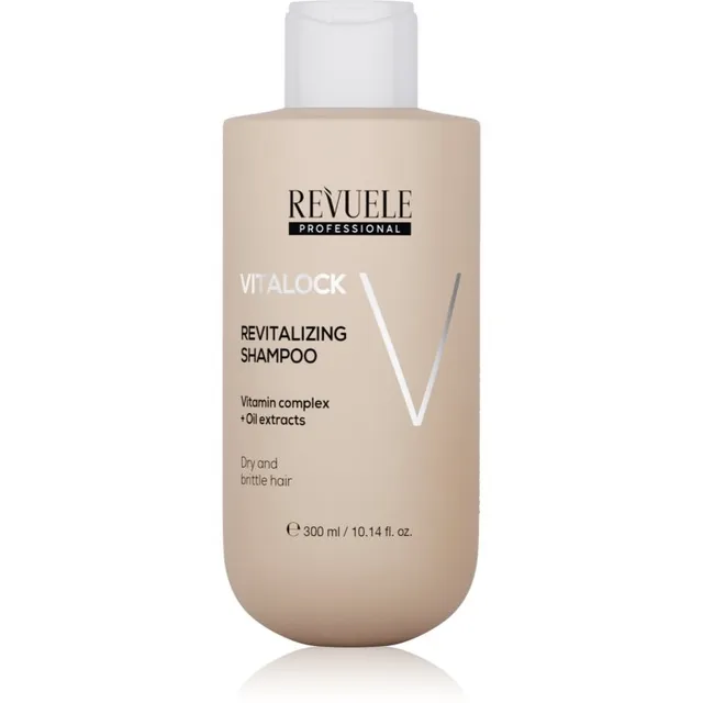 Revuele Professional Vitalock Revitalizing Elustav šampoon kuivadele ja habrastele juustele 300 ml