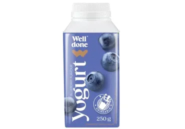 Joogijogurt mustika WELL DONE 2% 250g