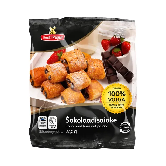 Šokolaadisaiake võiga, EESTI PAGAR, 240 g