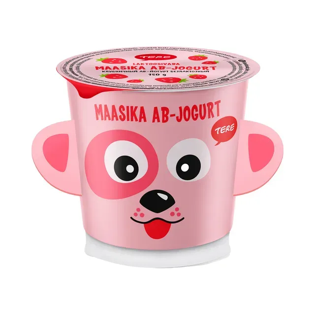 AB-jogurt maasika Laktoosivaba, TERE, 150g