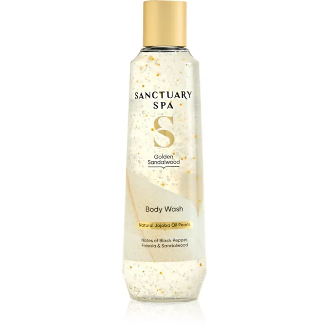 Sanctuary Spa Golden Sandalwood Värskendav dušigeel 250 ml