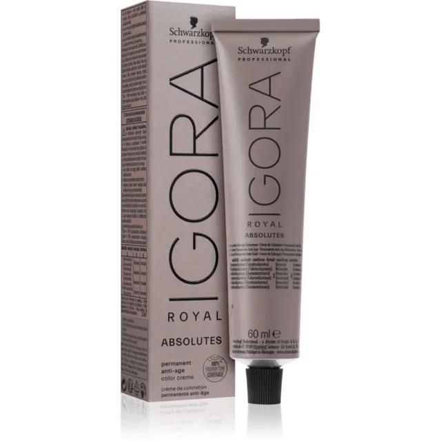 Schwarzkopf Professional IGORA Royal Absolutes Juuksevärv varjund 7-140 Medium Auburn Natural Brown 60 ml