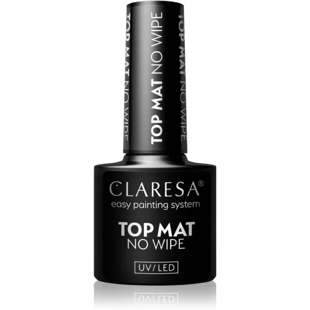 Claresa UV/LED Top Mat No Wipe Matistav geel-pealislakk 5 g
