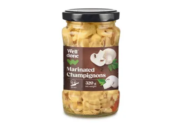 Marin.viilut.šampinjonid WELL DONE 320g