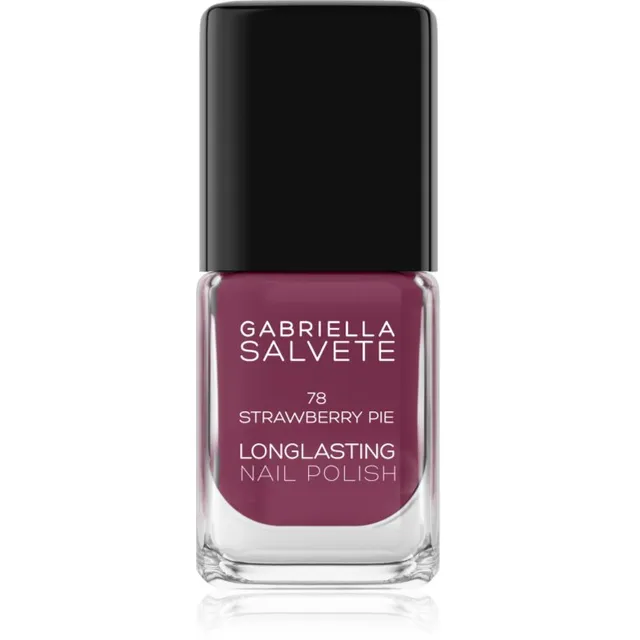 Gabriella Salvete Longlasting Enamel Kauapüsiv küünelakk tugeva läikega varjund 78 Strawberry Pie 11 ml