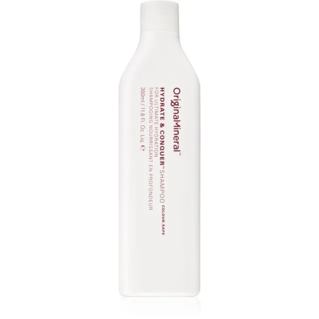 Original & Mineral Hydrate & Conquer Niisutav šampoon kuivadele, kahjustatud, keemiliselt töödeldud juustele 350 ml