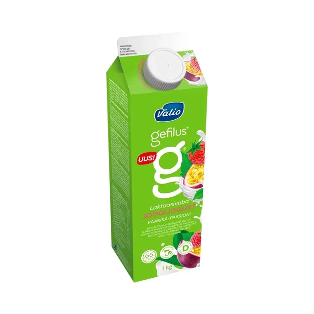 Gefilus Joogijogurt Vaarika-Passioni 1kg