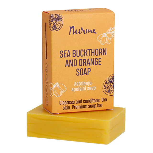 NURME Sea Buckthorn And Orange Soap 100g