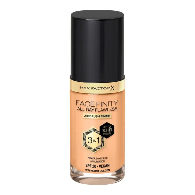 Mf facefinity all day flawless 3in1 jumestuskreem w76 warm g